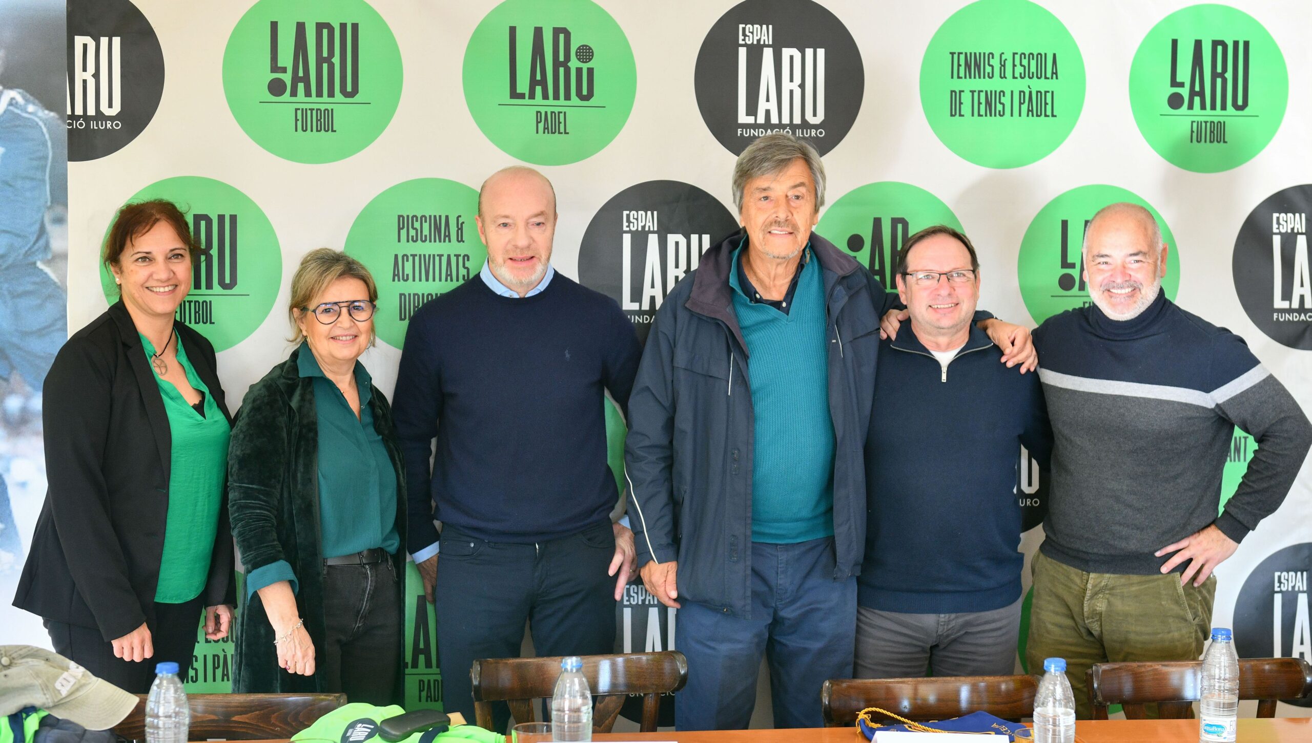 Signatura del conveni de col·laboració entre la Fundació Iluro i l'Associació Catalana de Wabol Futbol Caminant
