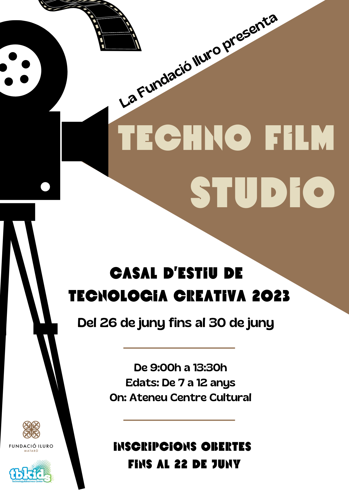 Arriba El Techno Film Studio, El Casal D’estiu De Tecnologia Creativa